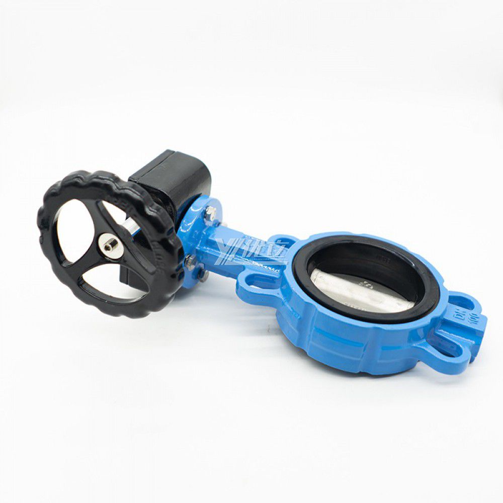 YOULI ANSI 150LB Stainless Steel 304 316 JIS 10K Pn10-16 WCB Water Gas Oil PTFE EPDM Worm Gear Center Wafer Butterfly Valve