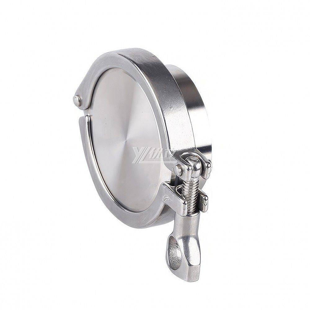 YOULI Hygienic Food Sanitary Stainless Steel 304 SS316L DIN SMS 3A Tri-clamp Pipe Fitting Complete Sets Clamp Ferrule Blind