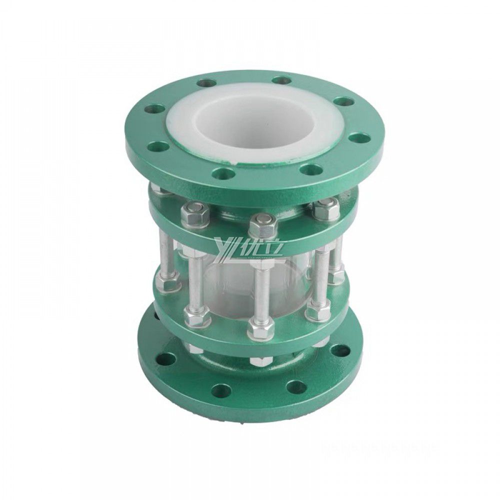 YOULI ANSI 150LB 304 316 Stainless Steel Ss JIS 10K 1.6mpa WCB  Fluorine Lined F46 Glass Tube Flange Mirror Sight Glass