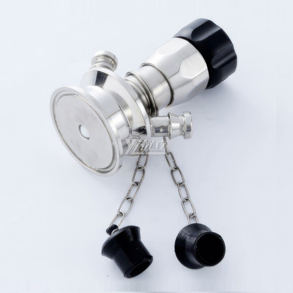 YOULI Best-in-Class Hygienic Food Grade Sanitary Stainless Steel 304 316L Mico Biology Manual  Sterile Tri Clamped Sample Valve