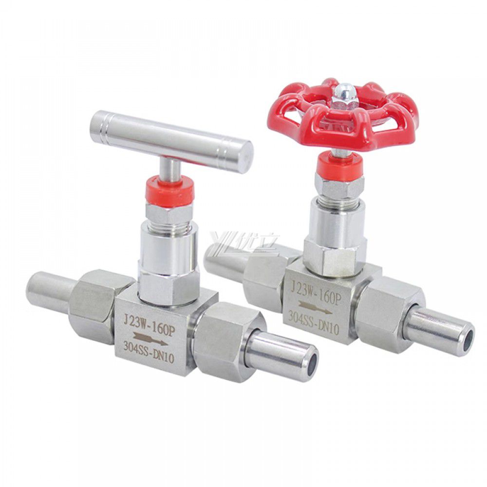 YOULI J23W Highly Durable Stainless Steel 304 316 WCB 16-32mpa High Pressure Double Union Butt Welded Needle Globe Valve