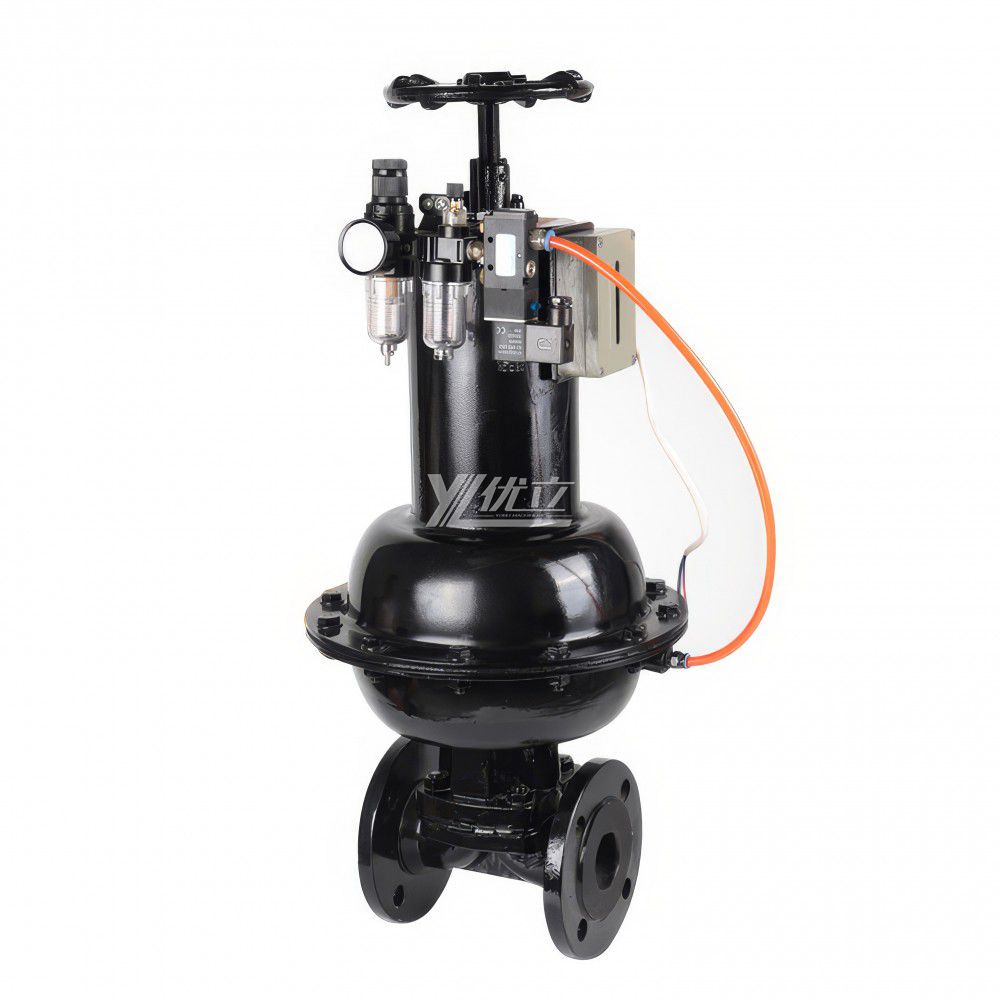 YOULI BS ANSI 150LB 300LB 304 316 EG6B41J  1.6mpa WCB Normally Closed Rubber Lined Flange Pneumatic Diaphragm Valve