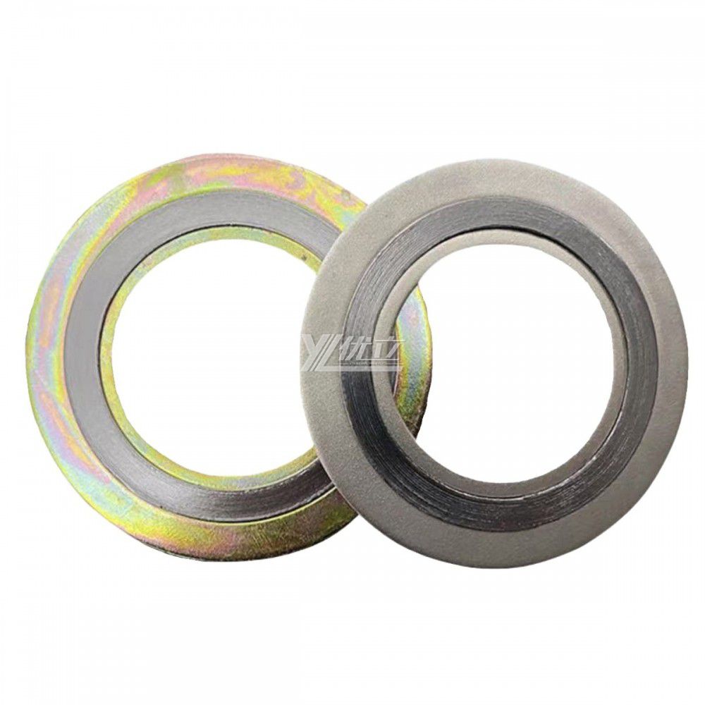 YOULI Hygienic Food Grade Customized White Pipe Sanitary Metal graphite Sealing Ring Flange Gasket