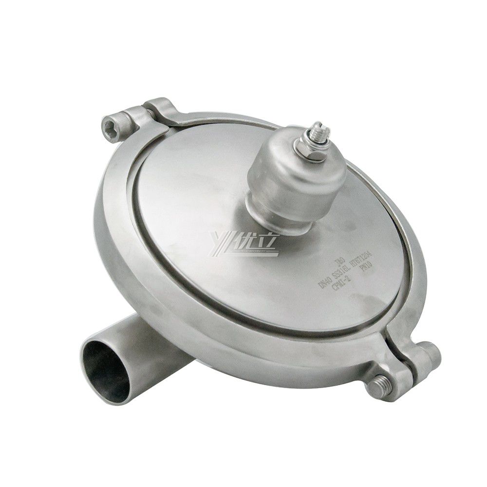 YOULI Hygienic Food Grade Stainless Steel 304 316L welded Constant Pressure Valves