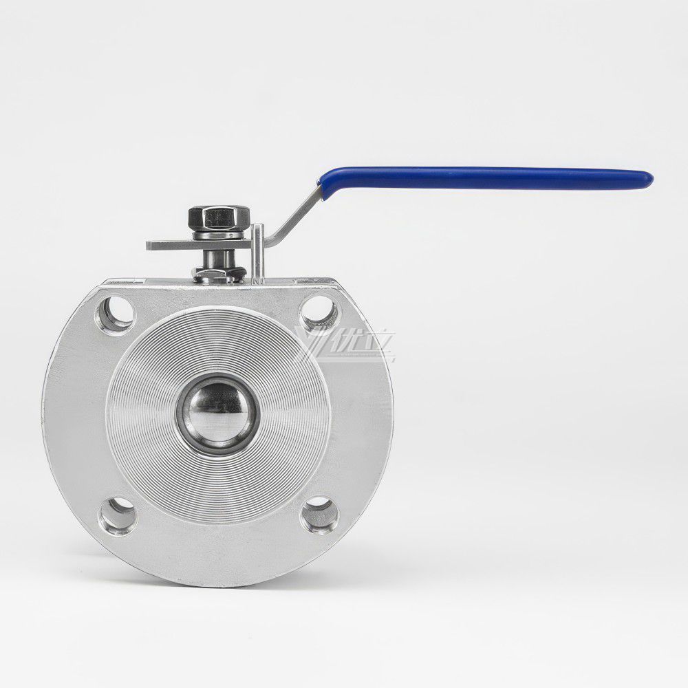 YOULI Jis10k Pn16-64 ANSI 150LB 304 316 Stainless Steel Worm Wheel Flanged Manual Italy Thin Wafer Ball Valve