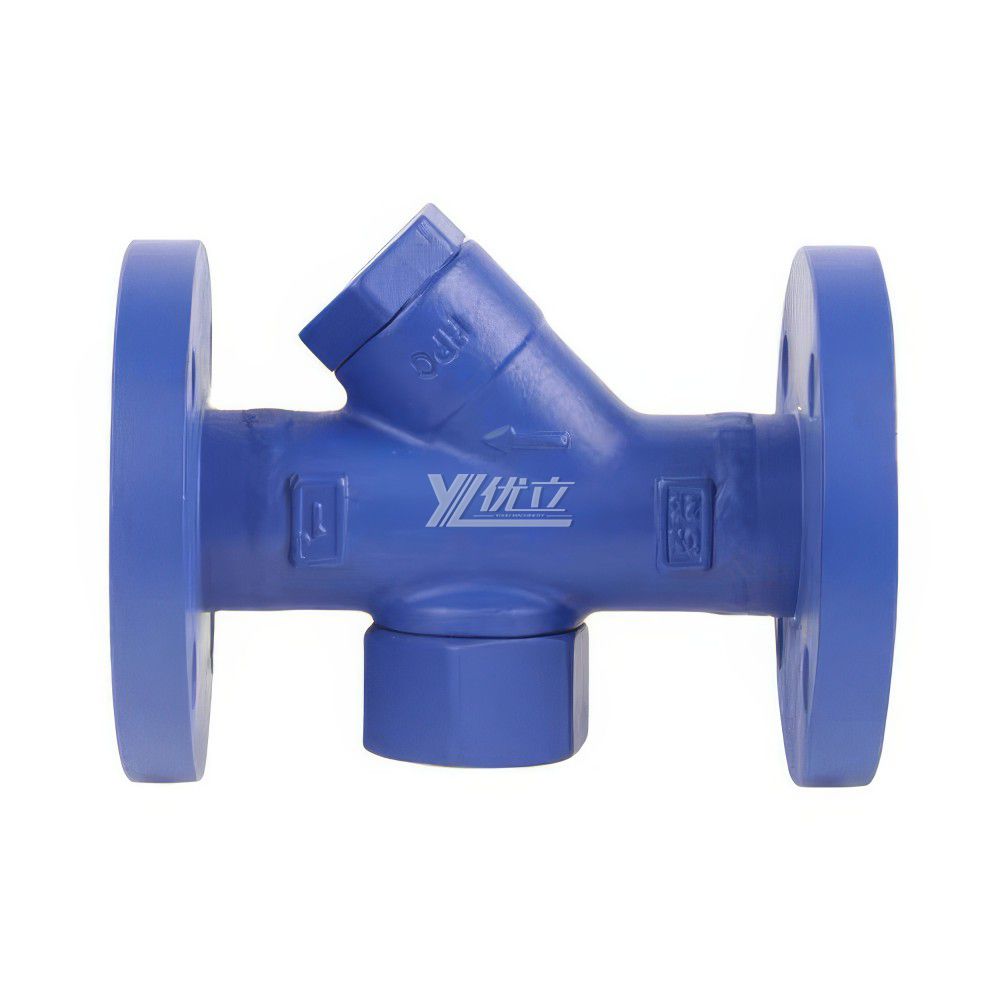 YOULI Durable Anti-leakage High Temperature 1.6mpa 304 316  Stainless Steel Y Type Thermal Power Flanged Steam Water Trap Valve