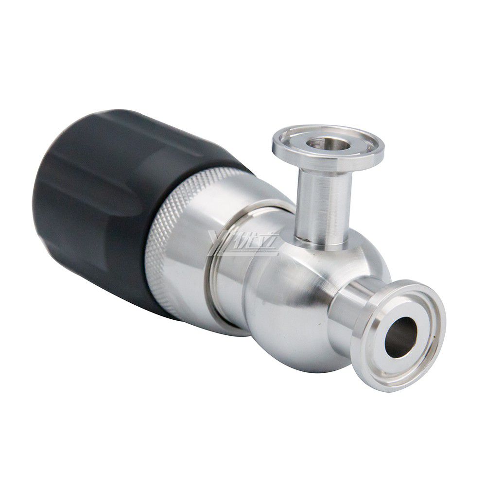 New Style Stainless Steel Sterile Germfree Pressure Relief Valve