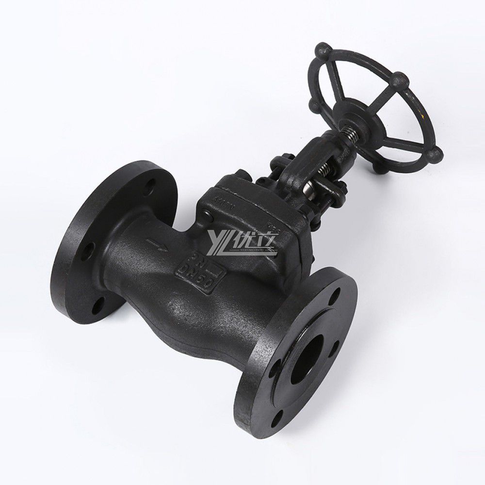 YOULI High Temperature Steam API ANSI 150-800LB 304 316 Stainless Steel A105 JIS 10K PN16-64 Forged Manual Flagned Globe Valve