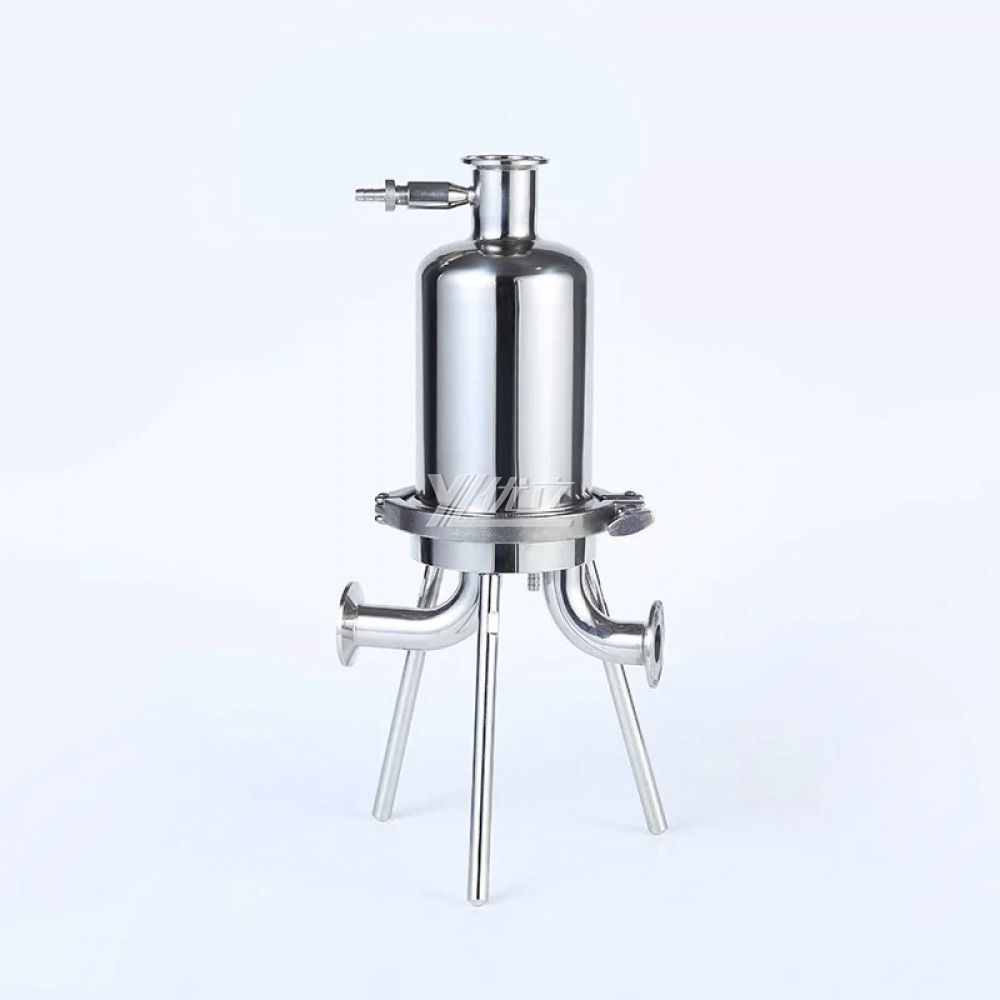 YOULI Hygienic Food Grade SS 304 316L Stainless Steel Milk Beer Honey Single Microporous Membrane Filter