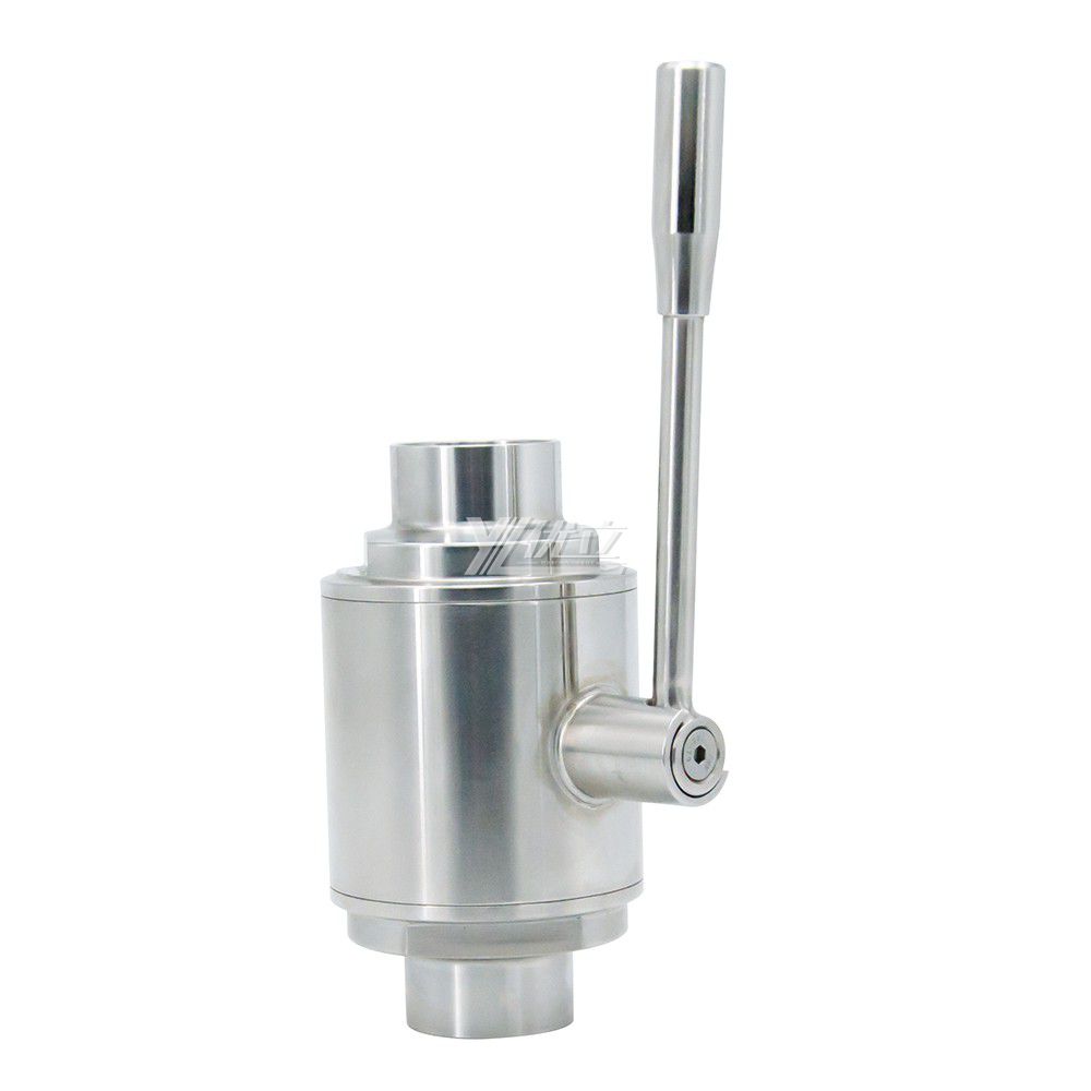 Stainless Steel SS304 Sanitary Weld Welding Straight Ball Valves