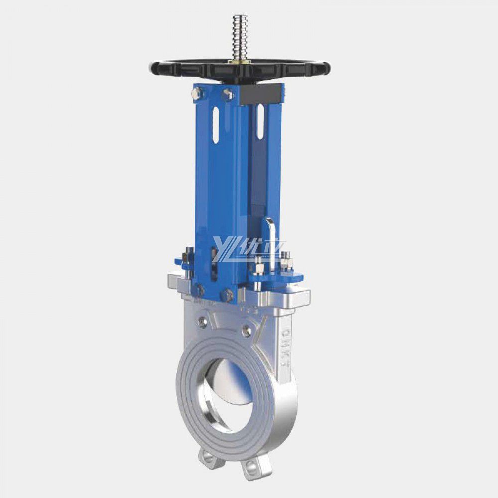 YOULI High Temperature ANSI 150LB Stainless Steel 304 316 JIS 10K-20K 1.6mpa WCB Manual Wafer Knife Gate Valve