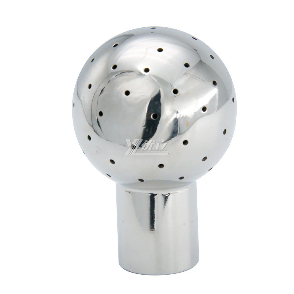 Dn50 Stainless Steel Ss304 Hygienic Weld Fixed Cleaning Ball