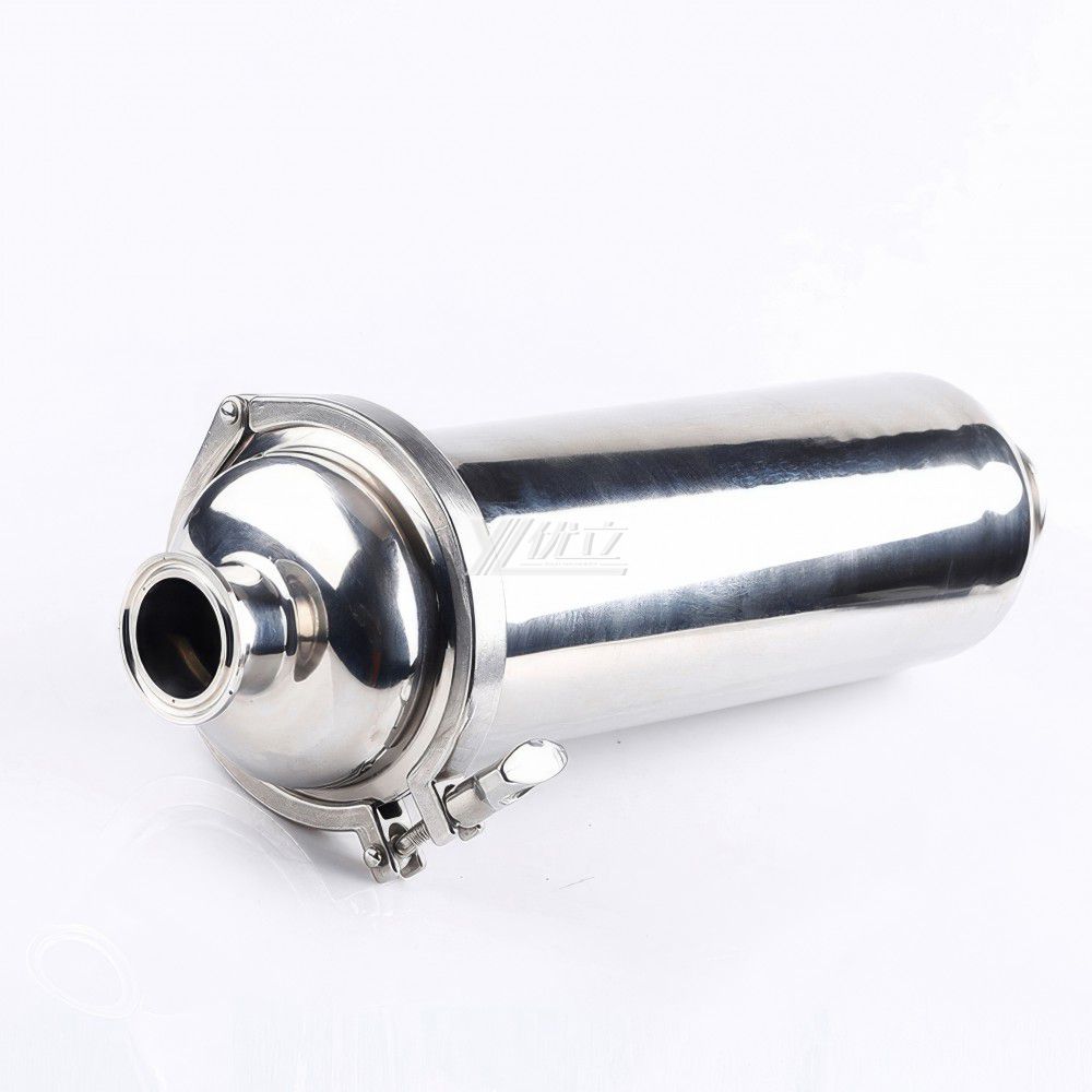 YOULI Top-Quality Hygienic Food Grade SS 304 316L Stainless Steel Milk Beer Honey Sanitary Straight Tri Clamped Strainer  Filter