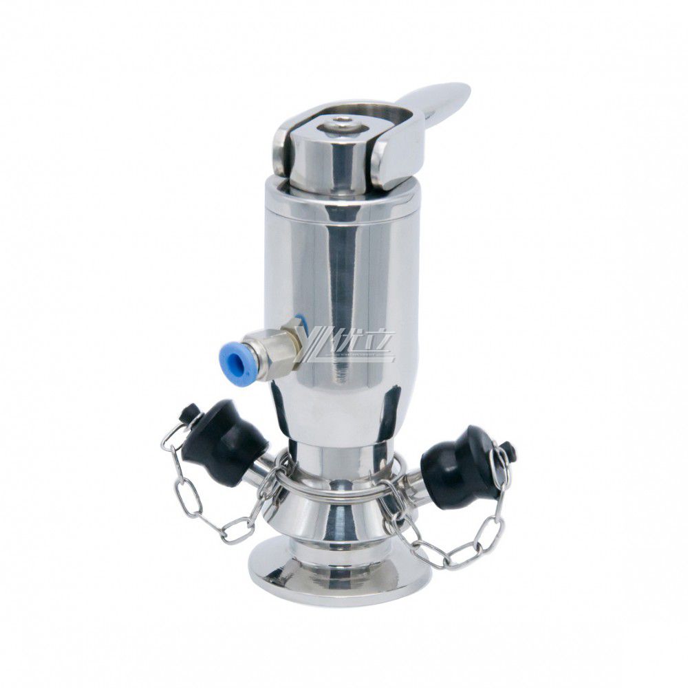 YOULI Precision-Made Hygienic Food Grade Sanitary Stainless Steel 304 316L Manual Pneumatic Sterile Tri Clamped Sample Valve