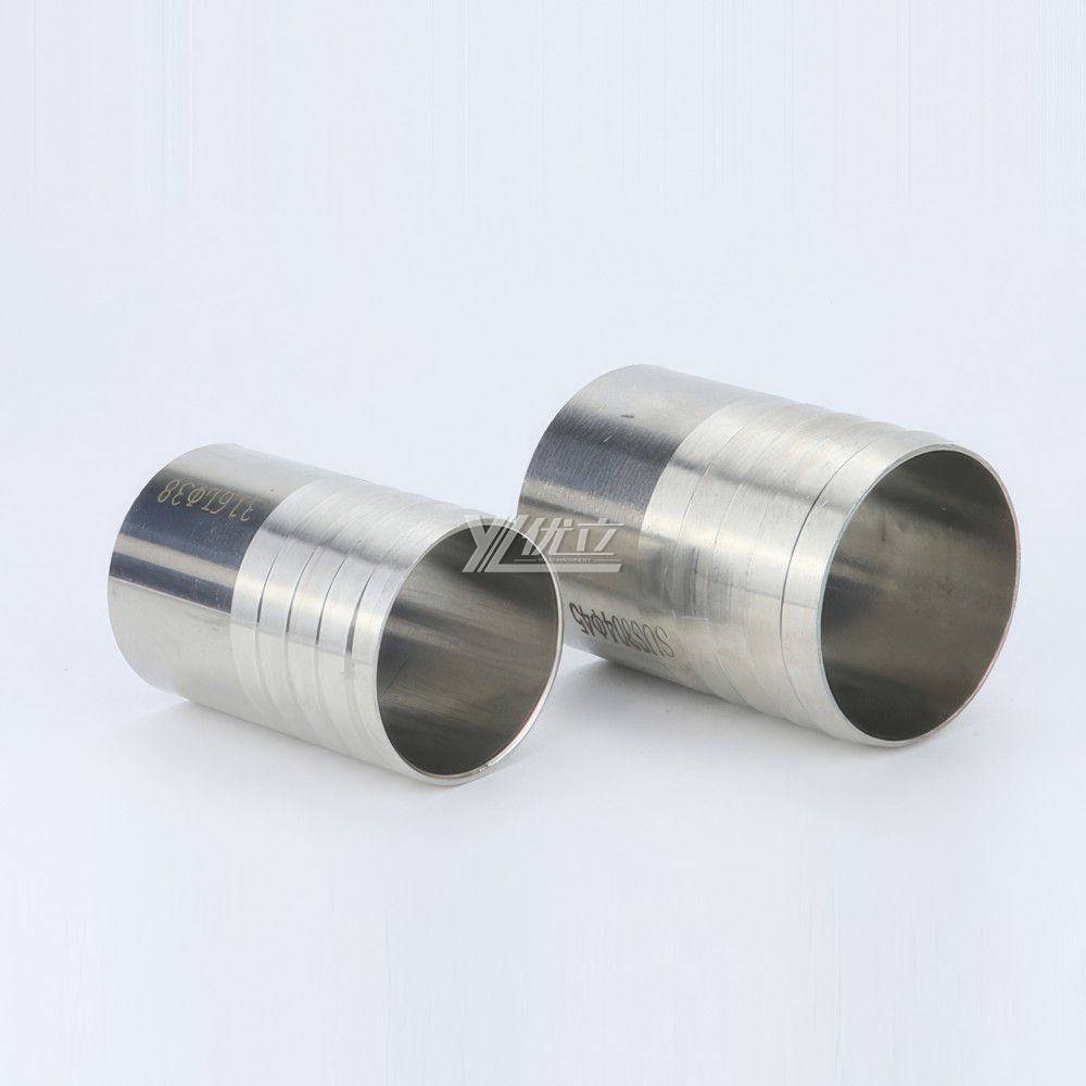YOULI Best-in-Class Hygienic Food Grade Sanitary Stainless Steel 304 316L SMS Welding Hose Adapter
