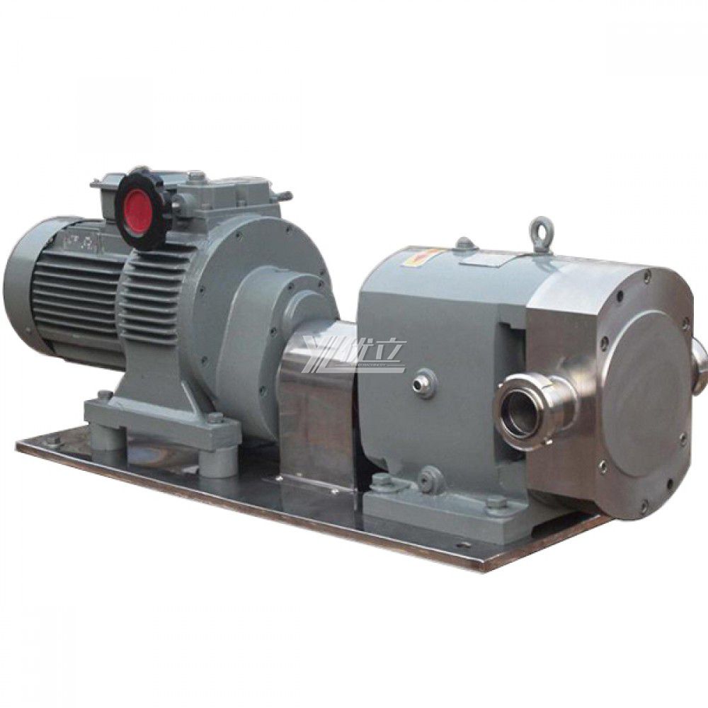 Ss304 or Ss316L Sanitary Rotary Lobe Pump for High Viscosity