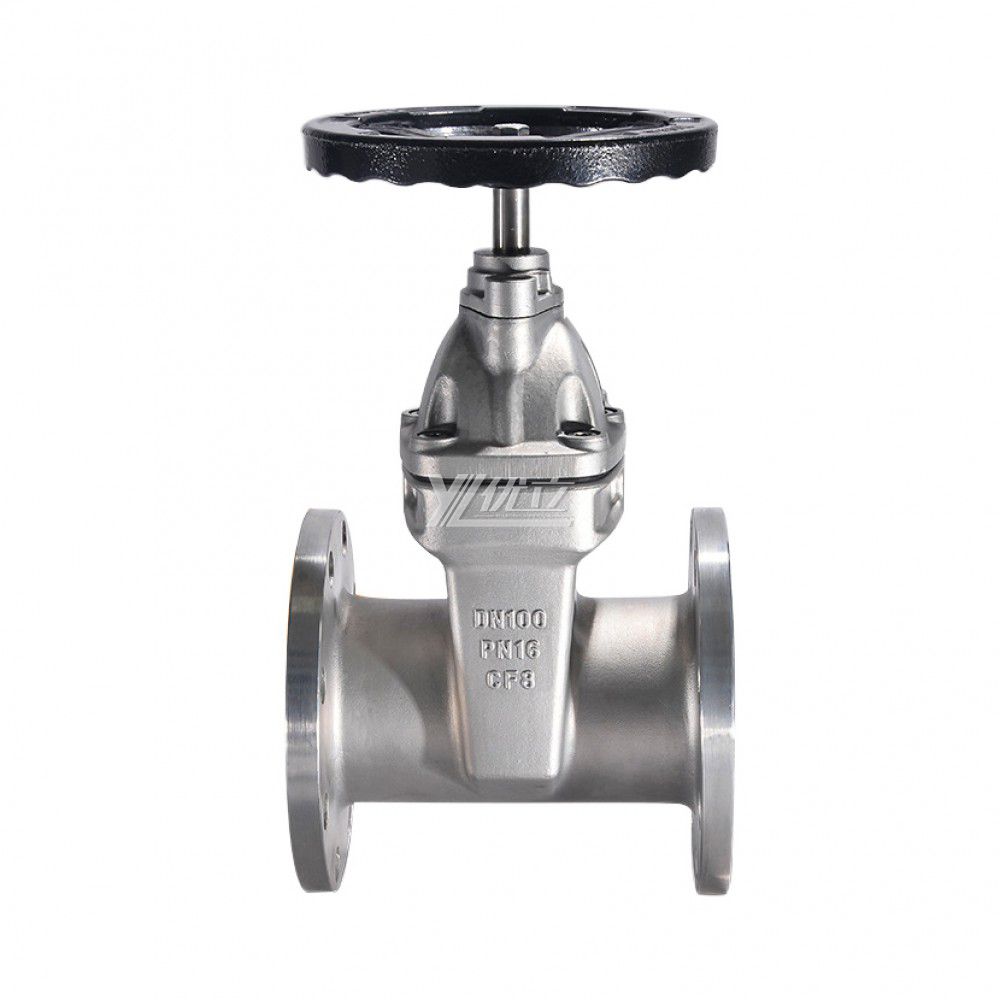 YOULI Zero Leakage Z45X ANSI 150LB 304 316 Stainless Steel Cast Iron PN16 Non Rising Stem Soft Seal Flanged Gate Valve