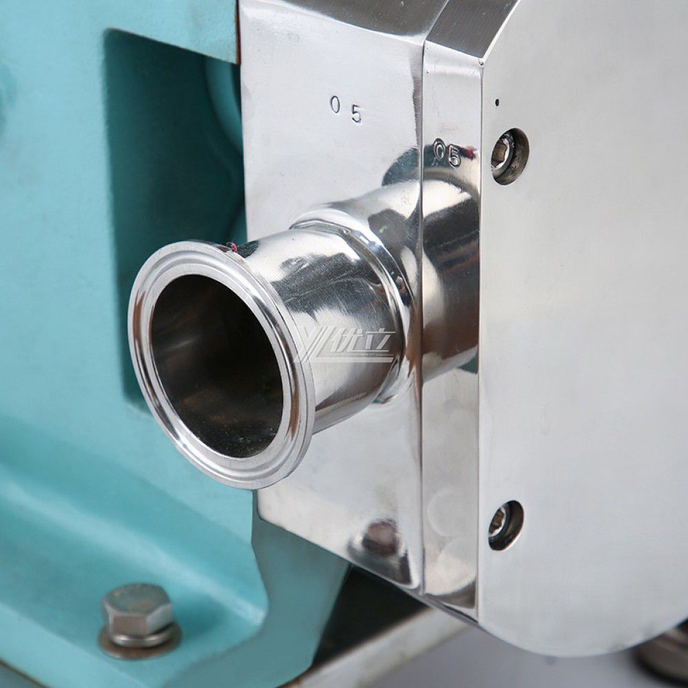 YOULI ZB3A Connect Hygienic Food Grade Stainless Steel 304 316L Chocolate Syrup Honey Transfer Cam Sanitary Rotary Lobe Pump