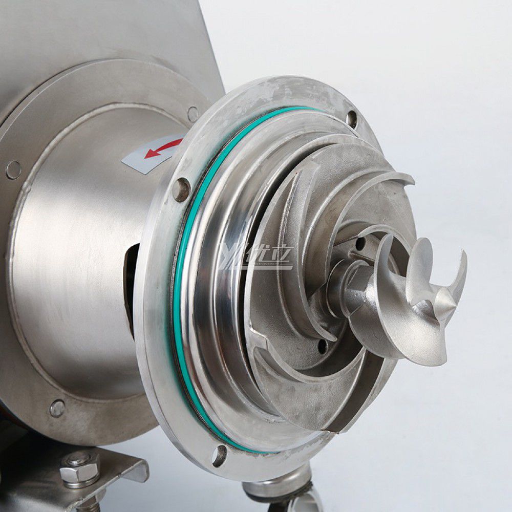 YOULI DIN SMS Connect Hygienic Food Grade Stainless Steel Ss 304 316L AC380V AC220V Vacuum Sanitary Negative Pressure Pump
