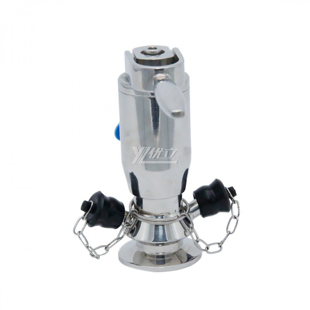 YOULI Precision-Made Hygienic Food Grade Sanitary Stainless Steel 304 316L Manual Pneumatic Sterile Tri Clamped Sample Valve