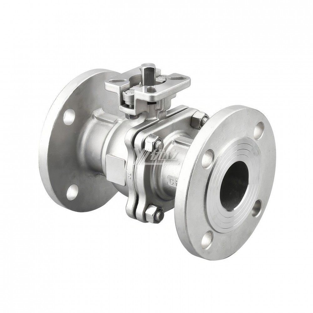 YOULI ISO 5211 mounting pad 4 6 inch flange  stainless steel ANSI 150LB 304 316 JIS 10K PN16 WCB manual Flanged Ball Valve