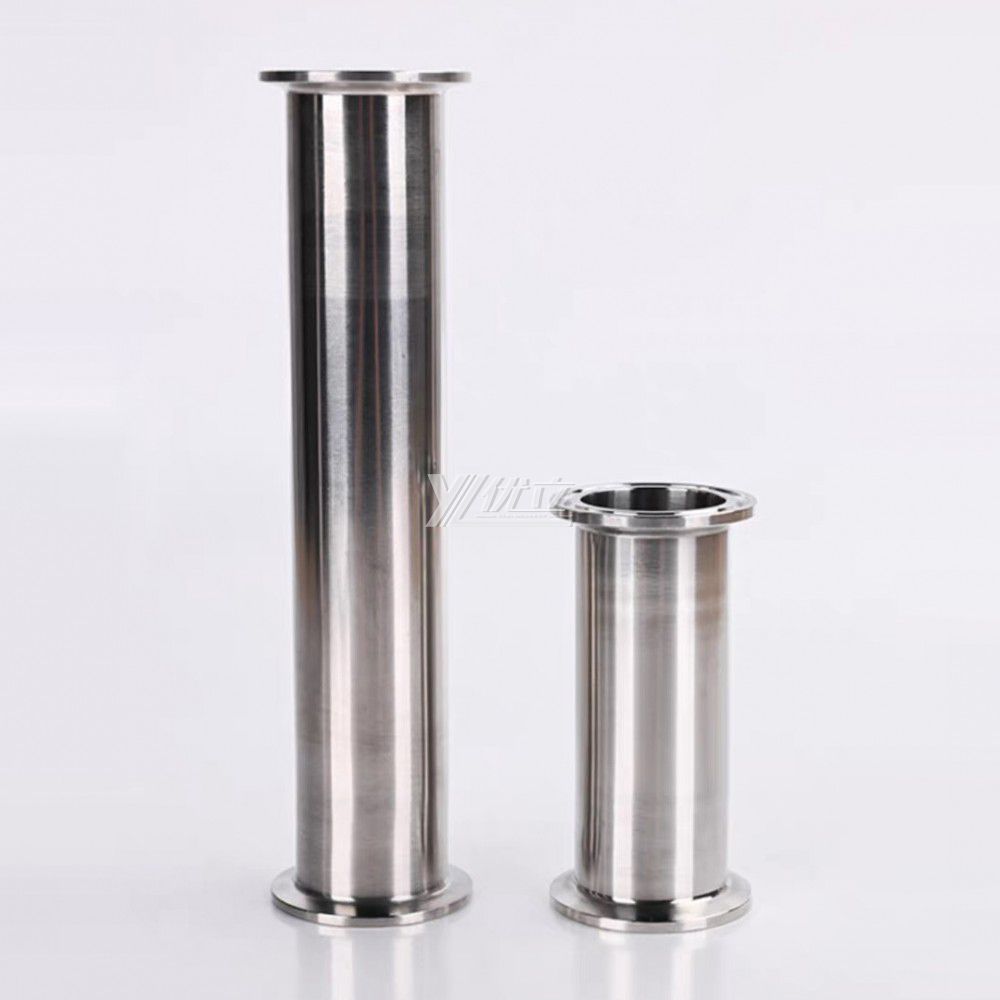 YOULI Food Grade Sanitary Stainless Steel 304 SS316L100-4000mm SMS DIN ISO 3A Pipe Fitting Tri-clamp Straight Fittings