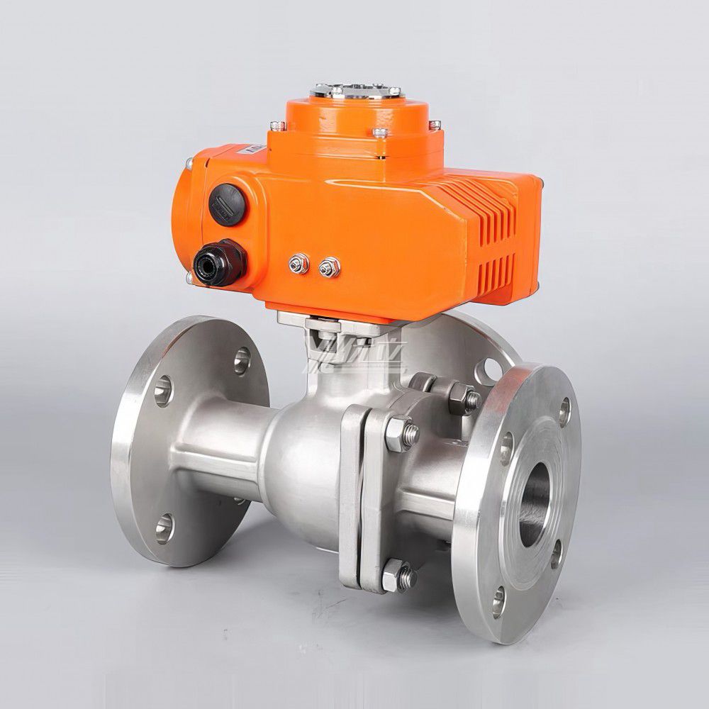 YOULI ANSI 150LB Stainless Steel 304 316 JIS 10K Pn16-pn64 WCB 4-20ma Motorized AC220V Electric Three Way Flanged Ball Valve