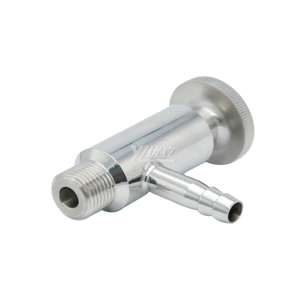 YOULI Professional Manufacture Hygienic Food Grade Sanitary Medical Stainless Steel 304 316L Manual Male Threaded Sample Valve
