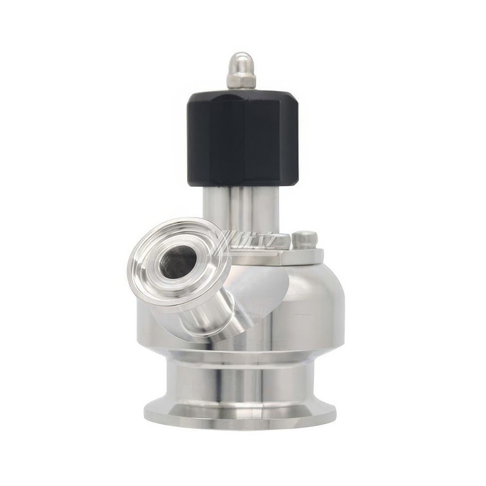 YOULI  Hygienic Food Grade Sanitary Stainless Steel 304 316 Double Clamp Manual Sterile Tri-Clamped Sample Valve