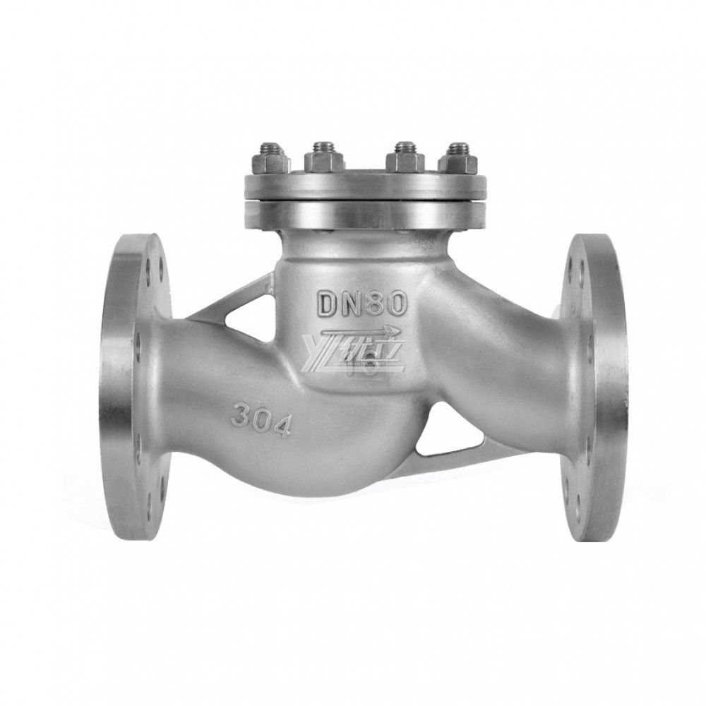 YOULI High Temperature Steam ANSI 150LB 304 316 JIS 10K 1.6mpa WCB H41W Non-return NRV Lift Flanged Check Valve