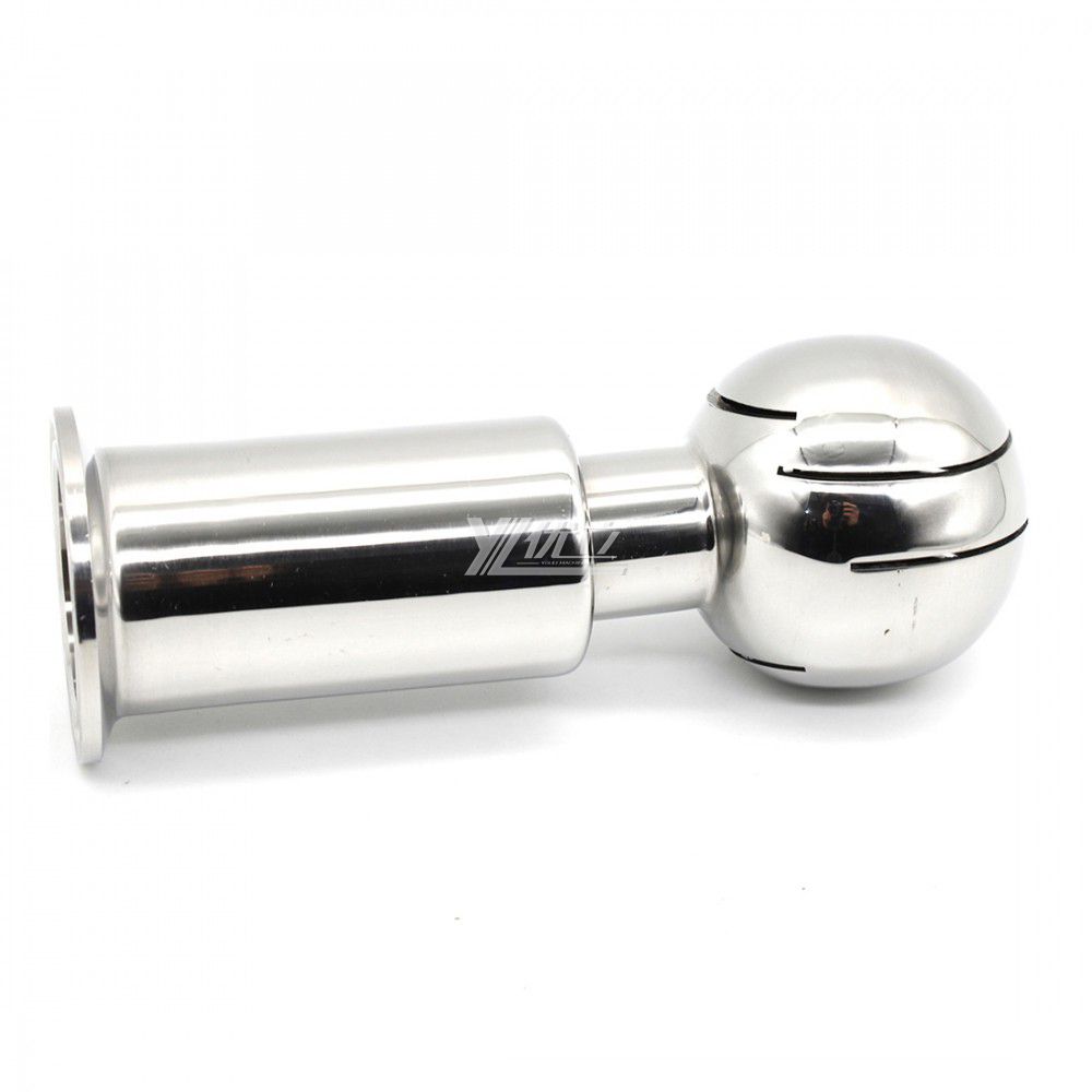 YOULI Food Grade Sanitary CIP Bolted Tank Cleaning Stainless Steel 304 SS316L Clamped Nozzle Rotary Cleaning Spray Ball