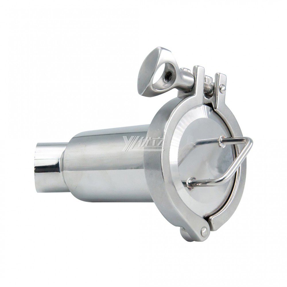 YOULI Hygienic Food Grade SS 304 316L Stainless Steel Milk  Beer  Honey Sanitary Y Type Butt-welded Strainer  Filter