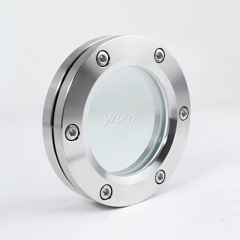 YOULI Best-in-Class Hygienic Food Grade Sanitary Stainless Steel 304 316L ANSI 150LB JIS 10K Flange Sight Glass