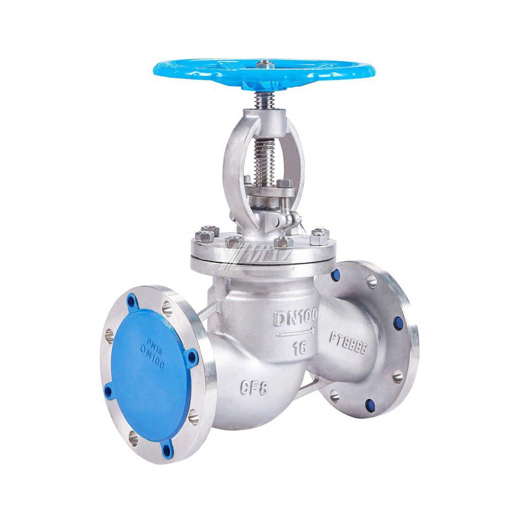 YOULI High Temperature High Pressure API ANSI 150LB 304 316 JIS 10K  1.6-6.4mpa WCB Manual Flanged Globe Valve