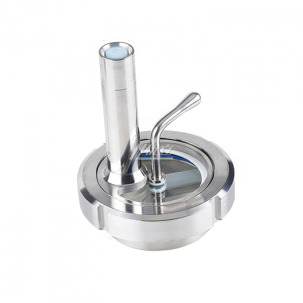 YOULI Best-in-Class Hygienic Food Grade Sanitary Stainless Steel 304 316L SMS With Wiper LED Union Sight Glass