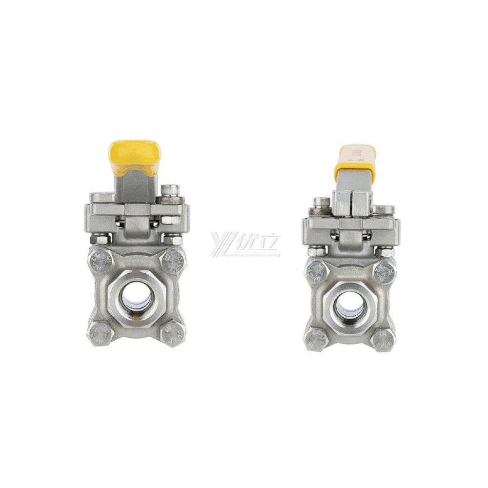 YOULI High Temperature  NPT BSP 2000wog PN63 Stainless Steel 304 316 Manual High Pressure 3PC Thread Ball Valve