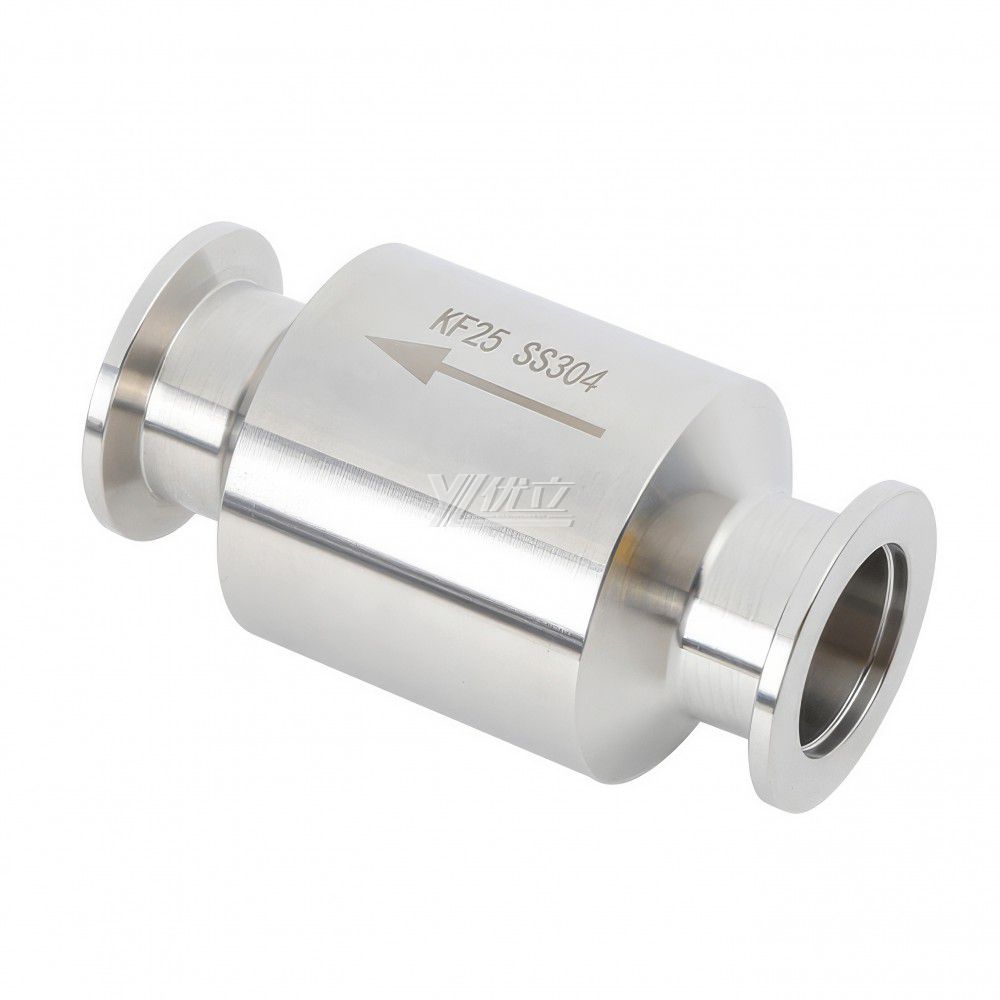 YOULI Hygienic Food Grade Sanitary Stainless Steel Non Return Valve Vacuum Check Valve