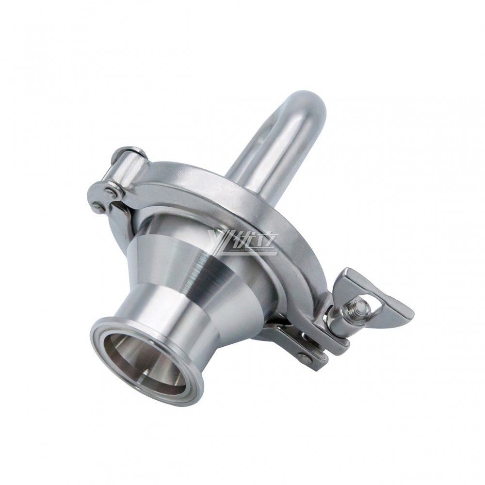 YOULI Hygienic Food Grade Sanitary Stainless Steel 304 316L Tri Clamped Float Type Exhaust Valve Vent Valve