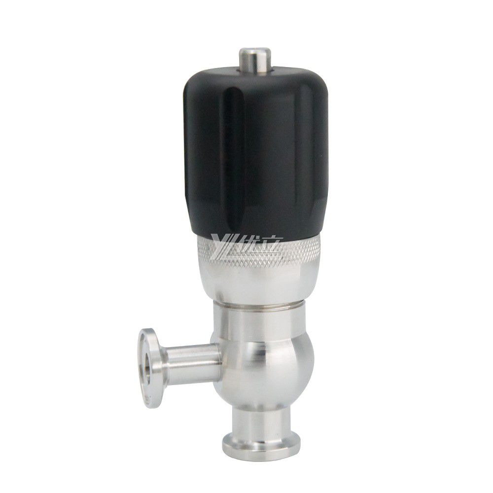 YOULI Best-in-Class Hygienic Food Grade Sanitary Stainless Steel 304 316L Tri Clamped Sanitary Mini Asepsis Safety Valve