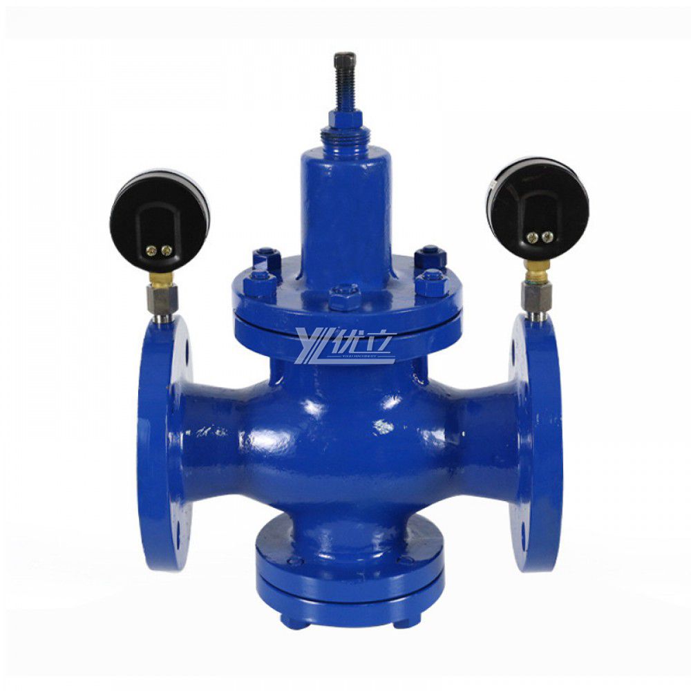 YOULI YK42X Pressure Gage Stainless Steel ANSI 150lb Water Pn16-pn64 304 316 WCB Piston Type Pressure Flanged Relief Valve