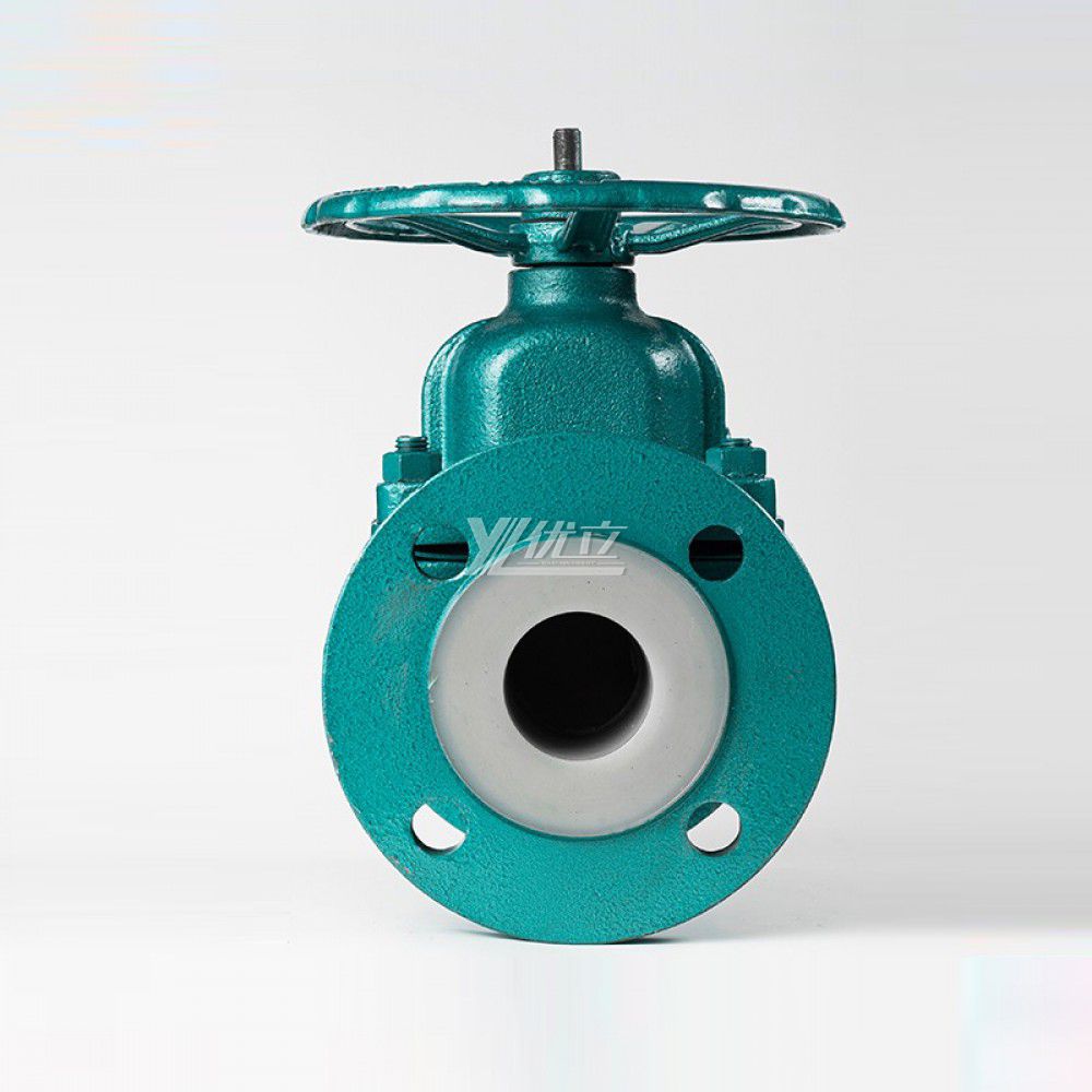 YOULI Durable Stainless Steel BS ANSI 150LB 304 316 JIS 10K 1.6mpa WCB F46 PFA Manual Fluorine Lined Flange Diaphragm Valve