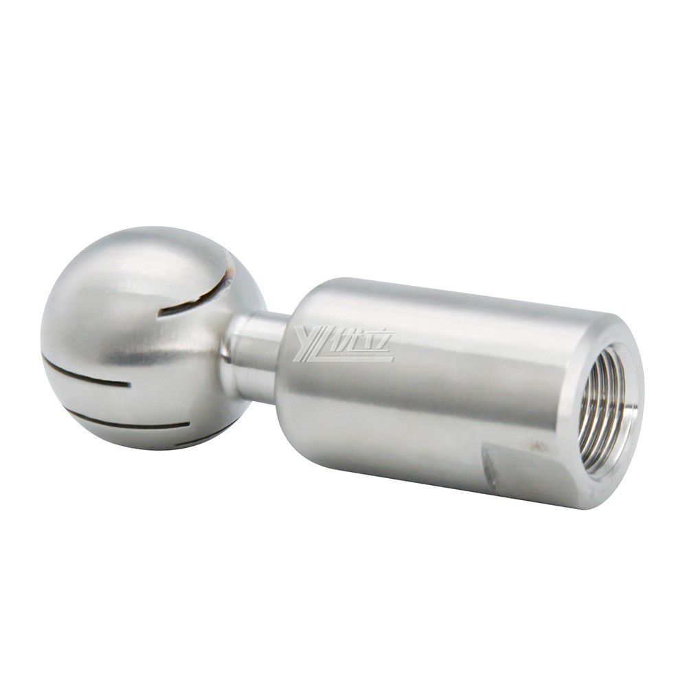 Stainless Steel Self-Rotating Thread Rotary Spray Ball