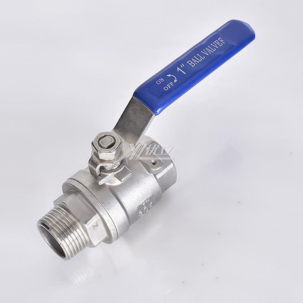 YOULI Professional Grade NPT BSP 1000wog 1.6mpa 304 316 Stainless Steel manual 2 piece Male Female threaded Ball Valve