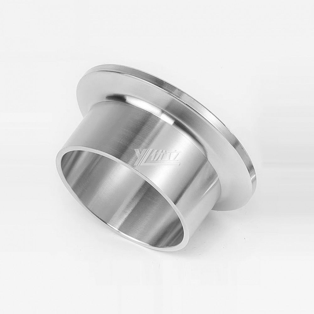 YOULI Best-in-Class Hygienic Food Grade Sanitary Stainless Steel 304 316L SMS 1.5 Inch Pipe Weld L=21.5MM Tri Clamp Ferrule