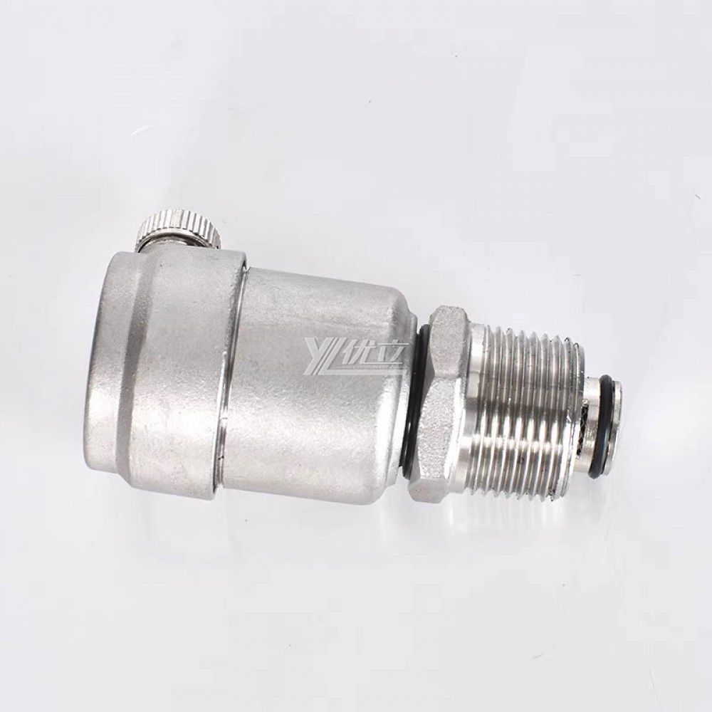 YOULI Durable Anti-leakage PN16 304 316 Stainless Steel NPT BSP RC a Type Automatic air Male Threaded Exhaust Valve Vent Valve