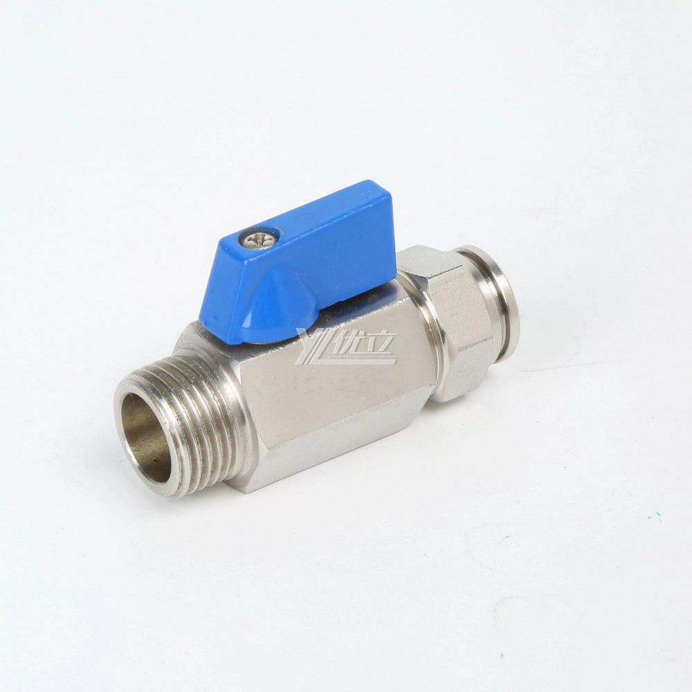 YOULI 1/8" 1/4" NPT BSP 1000WOG PN63 304 316 Stainless Steel Manual Quickly Plug Mini Ball Valve