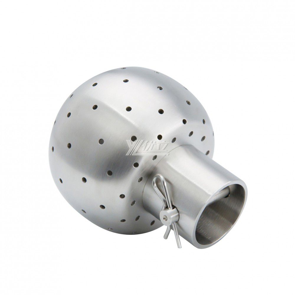 YOULI Hygienic Food Grade Sanitary Bolted Tank Cleaning Stainless Steel 304 SS316L Nozzle Bolted Fixed Cleaning Spray Ball