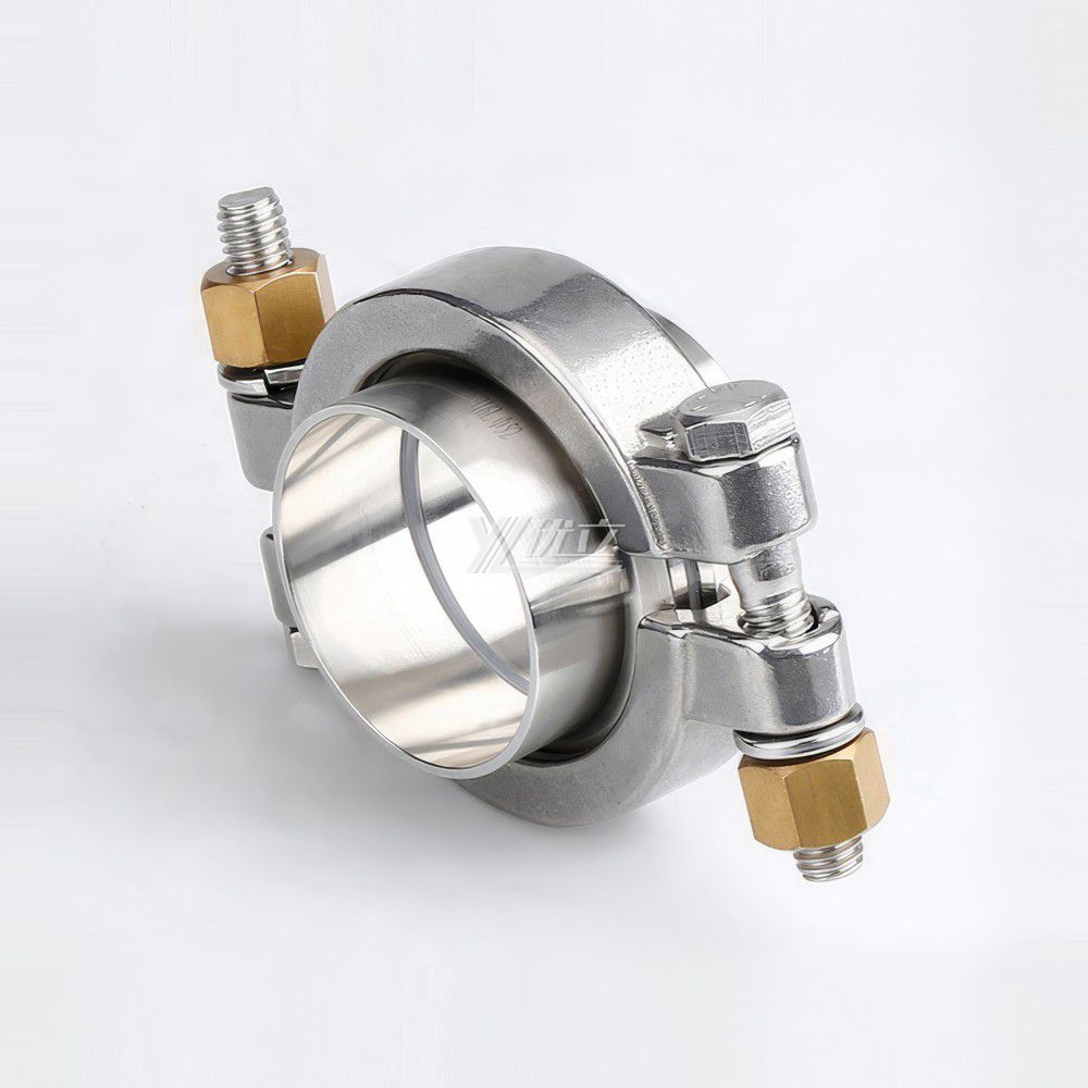 YOULI Hygienic Food Grade Sanitary Stainless Steel 304 316 DIN SMS 3A Pipe Fitting Complete Sets High Pressure Clamp Ferrule