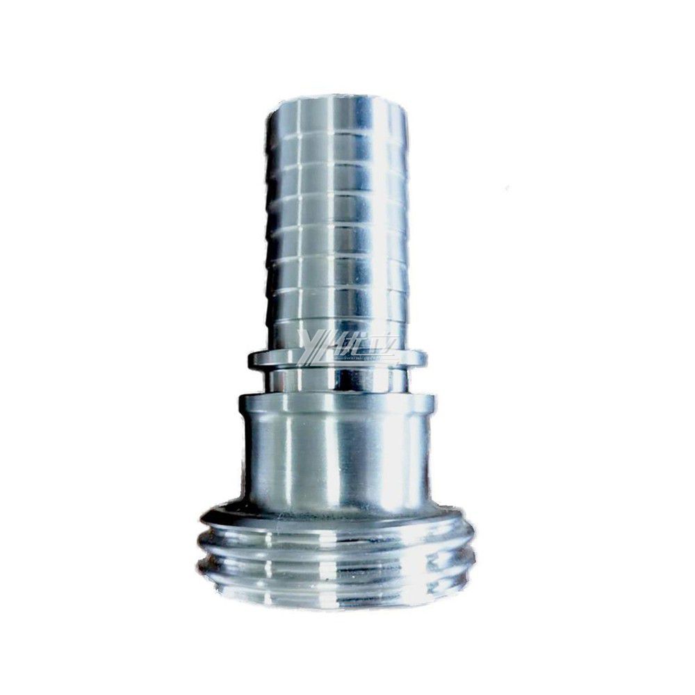 SMS SS304 Stainless Steel Sanitary Male High Pressure Hose Adapter