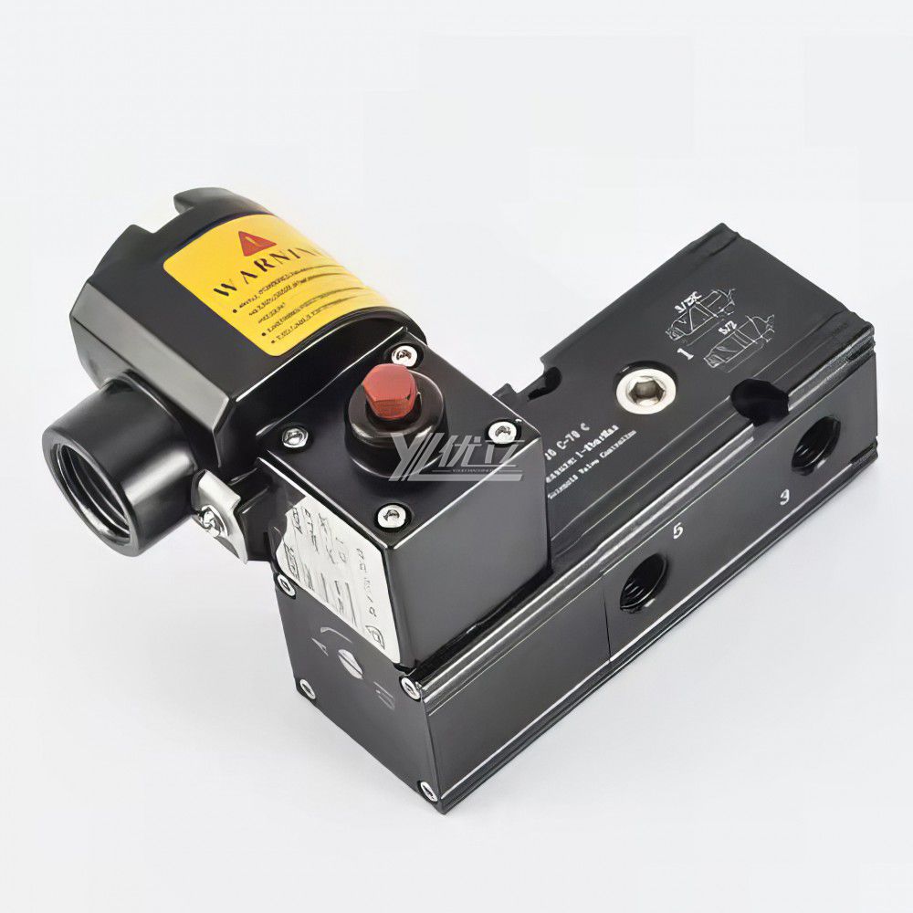 YOULI Innovative Durable Anti-leakage 1/4" IP66 DC24V AC220V ExdllCT6 Two-position Five-way Explosion-proof Solenoid Valve